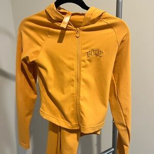 BODY Yellow Zip-Up Jacket